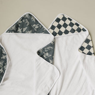 Wild West Muslin Hooded Towel Mebie Baby
