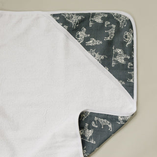Wild West Muslin Hooded Towel Mebie Baby