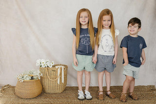 Green Gingham Shorts - Summer Essential