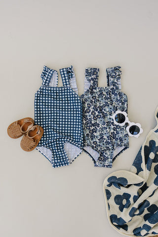 Mebie Baby Liberty Floral One-Piece | Baby Riddle