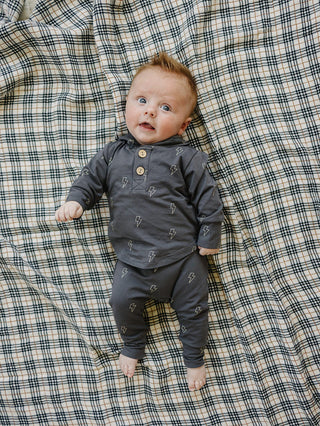 Lightning Bolt Hooded SetMebie BabySize: 0-3