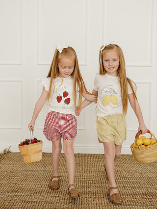 Lemon Tee Mebie Baby Size: 0-3