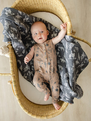 Mebie Baby Wild West Tank Romper | Baby Riddle