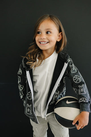 Cohen Zip Up Hoodie Olive + Scout Color: Brown Size: 3-6M