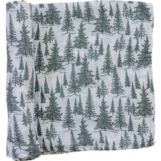 Forest Muslin Swaddle BlanketMebie Baby