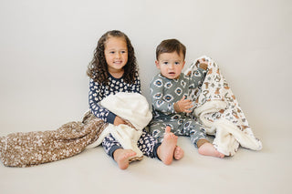 Southwest Aztec Ribbed Bamboo Cozy Set Mebie Baby Size: 18-24