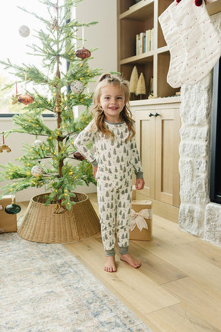 Christmas Trees Bamboo Cozy Set Mebie Baby Size: 2T