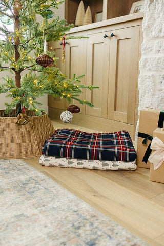 Christmas Trees Bamboo Fleece Quilt Mebie Baby