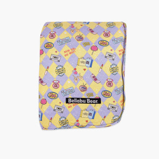 Bamboo Sherpa Blanket - Clueless As If! Bellabu Bear Size: 45 x 60 in