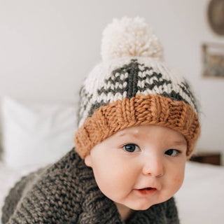 Forest Knit Beanie Hat Huggalugs Size: S (0-6 months)