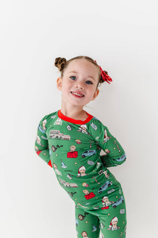 Cozy with the Classics Bamboo Long Sleeve Pajama Set - PRE-ORDER Kiki + Lulu Size: 2T