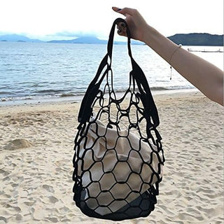 Nautical Fishnet Tote Bag