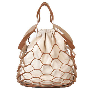 Nautical Fishnet Tote Bag