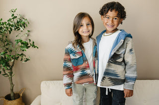 Aiden Jacket Olive + Scout Color: Blue Size: 3-6M