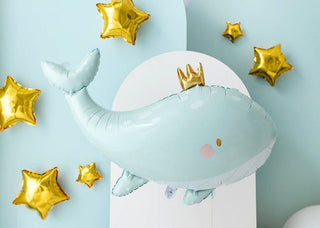 Whale Balloon Mylar Balloons Ellie's Party Supply