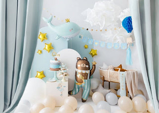 Whale Balloon Mylar Balloons Ellie's Party Supply
