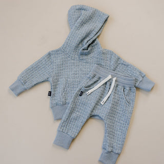 Archie Jogger Set Olive + Scout Color: Grey Size: 3-6M