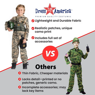 Army Soldier Costume - Kids Dress Up America