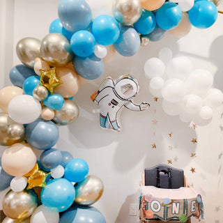 Astronaut Balloon Garland Kit Balloon Garlands Ellie's Party Supply Garland Length:: 5 Feet
