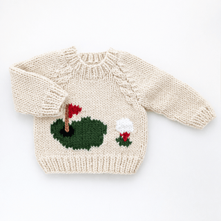 Golf Sweater for Baby & Toddler Huggalugs Size: 6-12 months