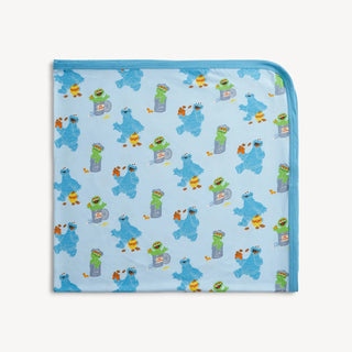 Baby Blanket - Sesame Street Cookie & Oscar