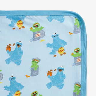 Baby Blanket - Sesame Street Cookie & Oscar