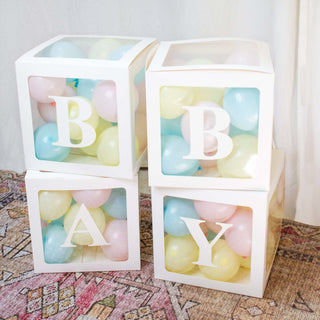 Baby Shower Balloon Blocks Accessories Ellie's Party Supply