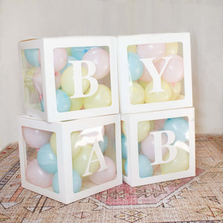Baby Shower Balloon Blocks Accessories Ellie's Party Supply