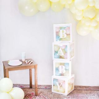 Baby Shower Balloon Blocks Accessories Ellie's Party Supply