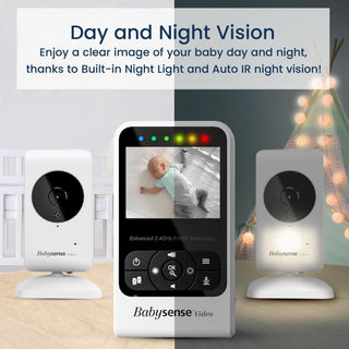 Babysense 7 Safe Sleep & Compact Video Monitor Bundle Bundles Baby Monitors