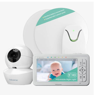 Babysense True Sleep: Video Baby Monitor with Breathing Motion Sleep Monitor, 1 or 2 Cameras Bundles