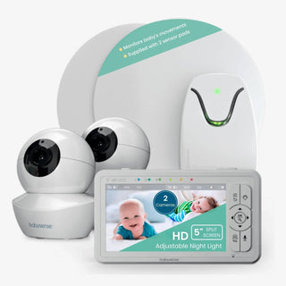 Babysense True Sleep: Video Baby Monitor with Breathing Motion Sleep Monitor, 1 or 2 Cameras Bundles