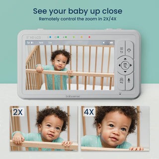 Babysense True Sleep: Video Baby Monitor with Breathing Motion Sleep Monitor, 1 or 2 Cameras Bundles