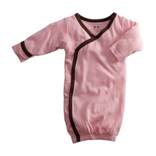Girl's Bundler Gown - Petal & Chocolate Baby & Toddler Sleepwear