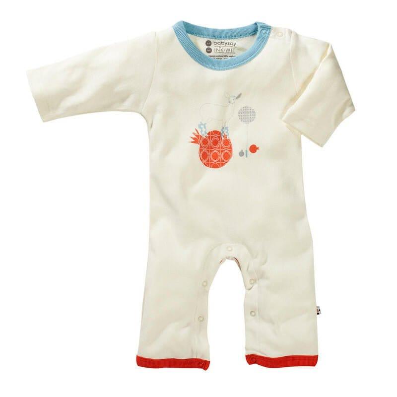Babysoy One Piece Romper - Deer | Baby Riddle