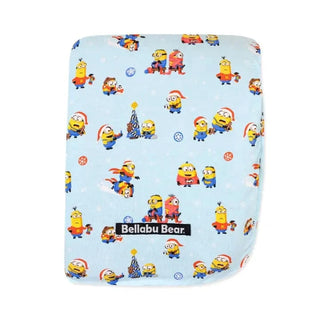 Bamboo Blanket - Merry Minions Bellabu Bear Size: 45 x 60 in