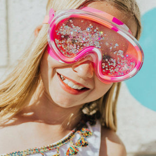 Sand Art Pink Kids' Swim Mask Kids' Swim Mask Bling2o