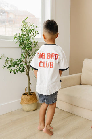 Big Bro Club TeeOlive + ScoutSize: 3-6M
