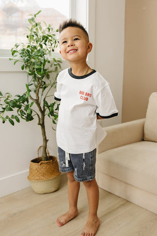 Big Bro Club TeeOlive + ScoutSize: 3-6M