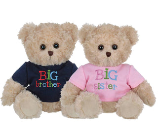 Big Brother or Sister Teddy Bear Bearington Collection Select an Option: Big Brother