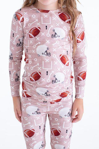 Bamboo Long Sleeve Pajama Set - Jackson (Football) Baby & Toddler Sleepwear