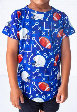 Boy's Pocket T-Shirt - Troy (Football) Baby & Toddler Tops Birdie Bean Size: 12-18 Months
