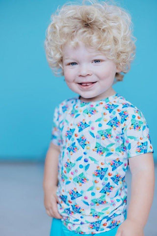 Bamboo Short Sleeve T-Shirt - Max (Gumball Machine) Baby & Toddler Tops