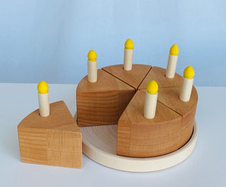 Toy Birthday Cake with Candles PoppyBabyCo Style: Chocolate cake