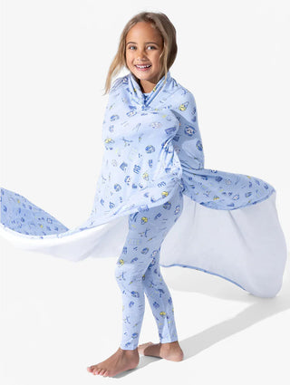 Bamboo Blanket - Hockey Bellabu Bear Size: One Size