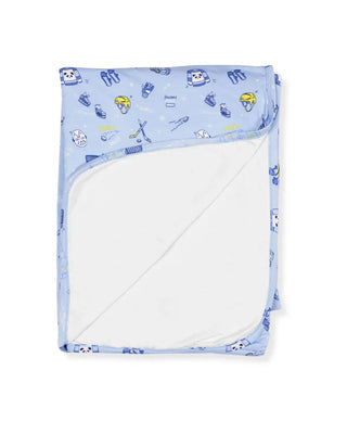 Bamboo Blanket - Hockey Bellabu Bear Size: One Size