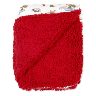 Bamboo Blanket - If You Give A Mouse A Cookie Bellabu Bear Size: 45 x 60 in