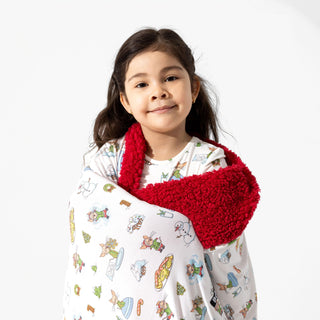 Bamboo Blanket - If You Give A Mouse A Cookie Bellabu Bear Size: 45 x 60 in