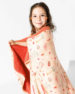 Bamboo Blanket - Minecraft Summer Vibes Bellabu Bear Size: One Size