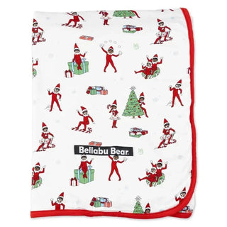 Bamboo Blanket - The Elf On the Shelf Bellabu Bear Size: One Size